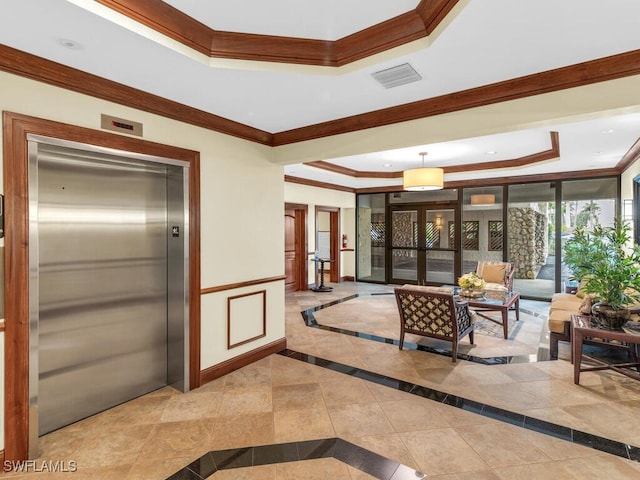 view of building lobby