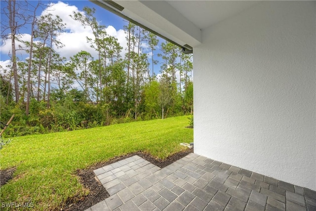 exterior space with a patio area