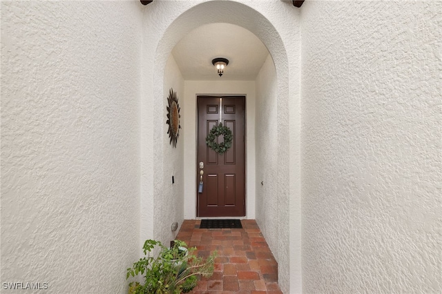 view of entrance to property