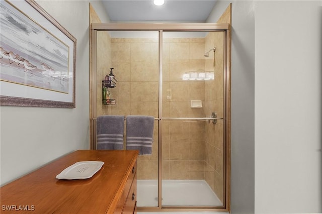 full bath with a stall shower