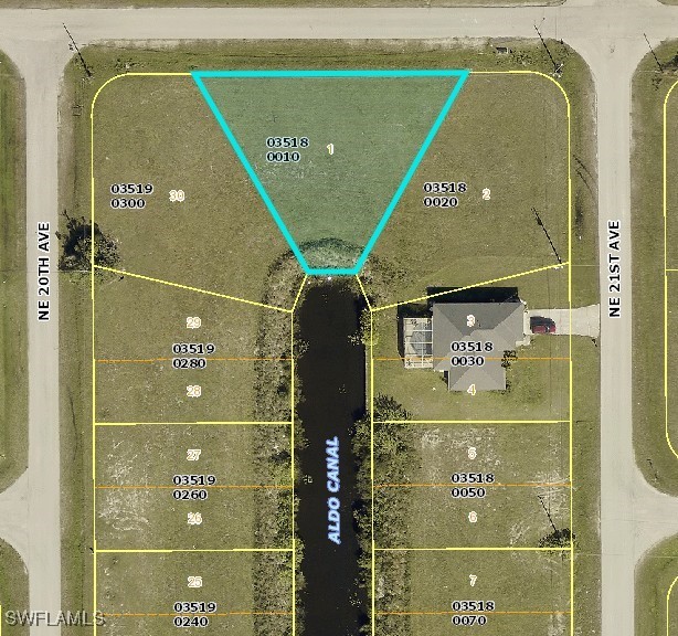 2028 NE 15th Ln, Cape Coral FL, 33909 land for sale