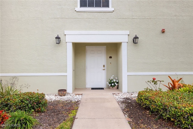 view of property entrance