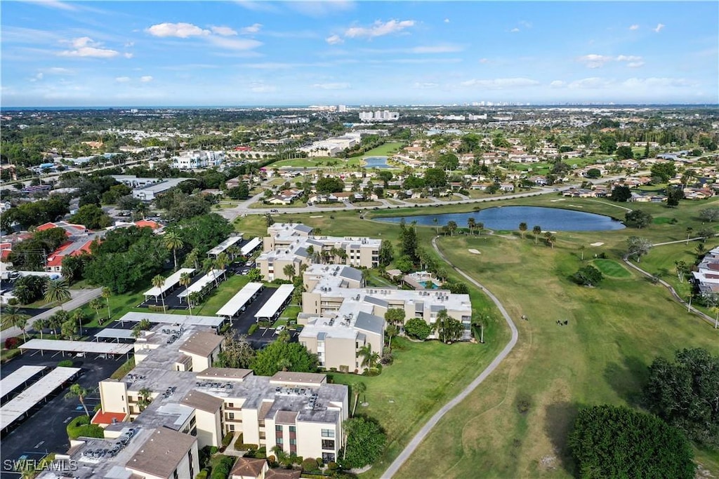 3645 Boca Ciega Dr Unit 111, Naples, FL 34112 - aerial view of property's location with a large body of water and a golf course