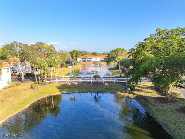 property view of water