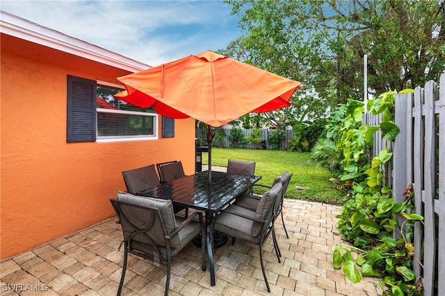 view of patio / terrace