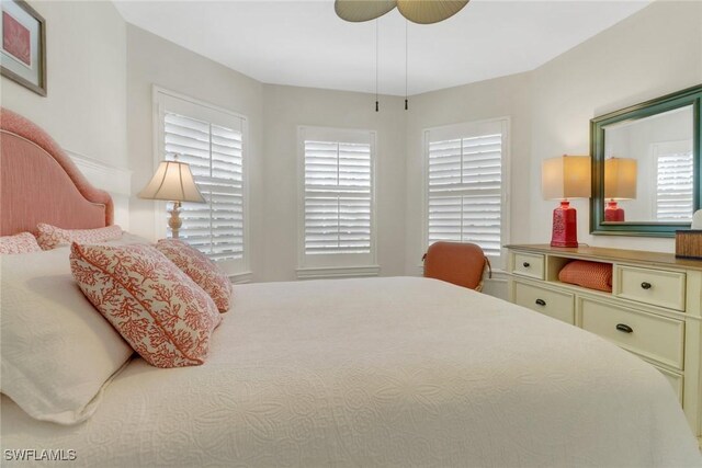 14113 Tivoli Ter, Bonita Springs, FL 34135 - bedroom featuring a ceiling fan