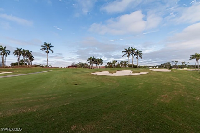 surrounding community featuring a yard