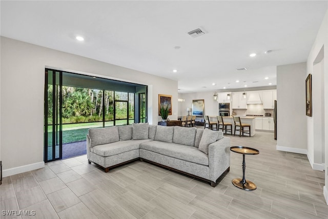 view of living room