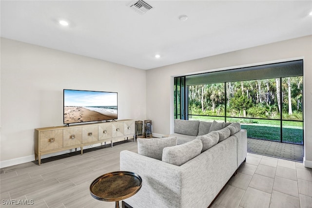 view of living room