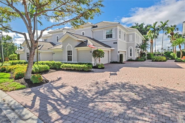 view of mediterranean / spanish house