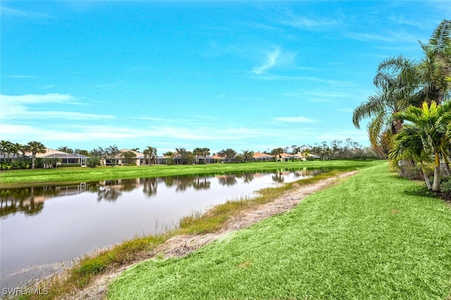 property view of water