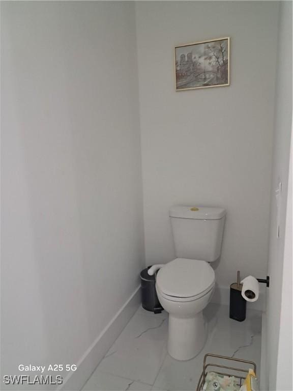 bathroom with toilet