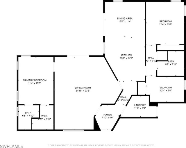 14943 Randolph Dr, Fort Myers, FL 33905 - floor plan