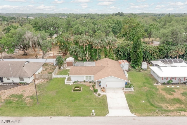 14943 Randolph Dr, Fort Myers, FL 33905 - aerial view with a view of trees