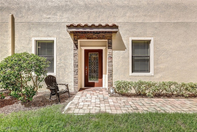 view of entrance to property