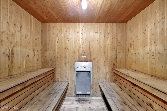 view of sauna / steam room