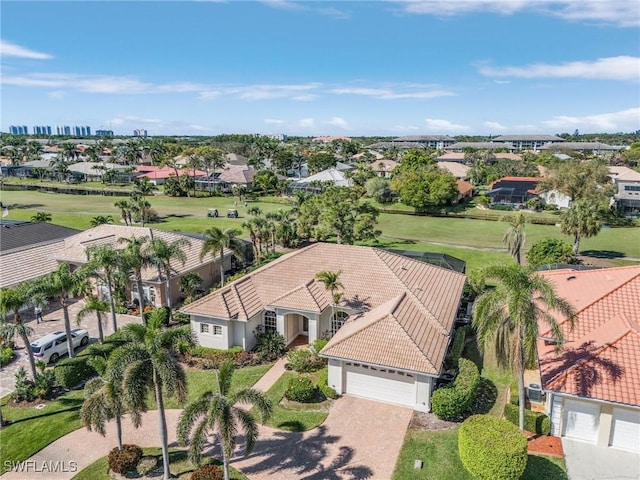 birds eye view of property featuring a residential view