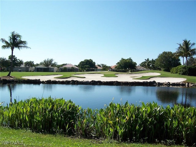 view of water feature