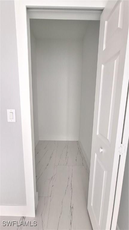 view of closet