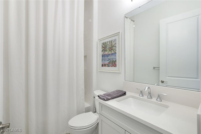 12390 Purple Ficus Way, Naples, FL 34120 - full bath with toilet, vanity, and shower / tub combo