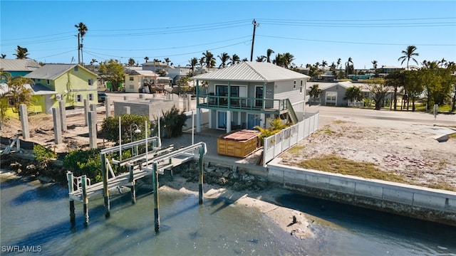 view of rear view of property