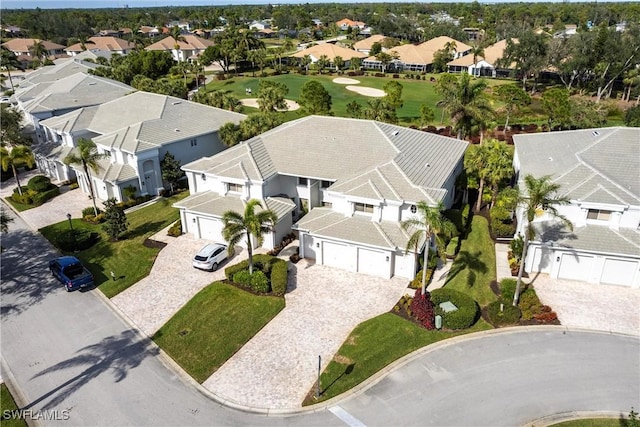 birds eye view of property featuring a residential view