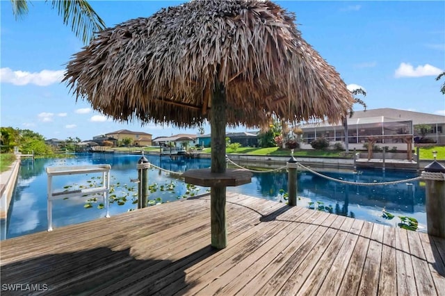 106 SE 5th St, Cape Coral, FL 33990 - dock with a water view