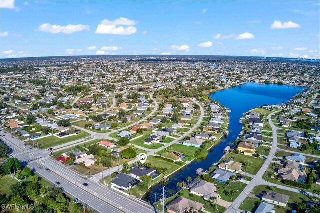 106 SE 5th St, Cape Coral, FL 33990 - view of property location featuring a nearby body of water and nearby suburban area