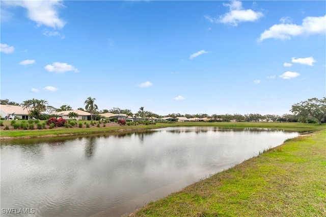 property view of water