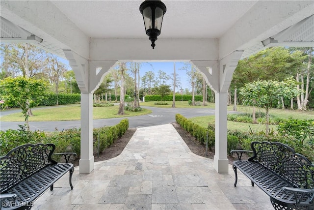 view of patio