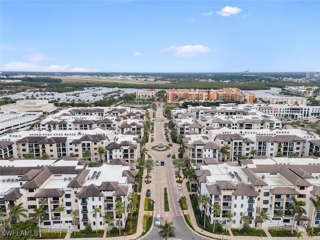 drone / aerial view featuring a residential view