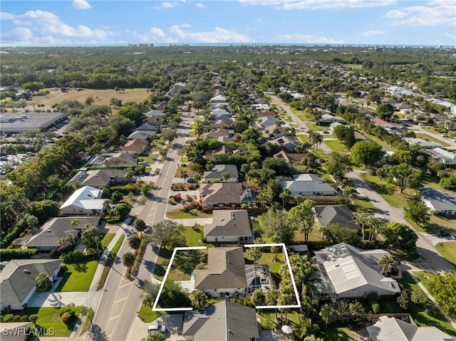 2451 River Reach Dr, Naples, FL 34104 - aerial view with a residential view