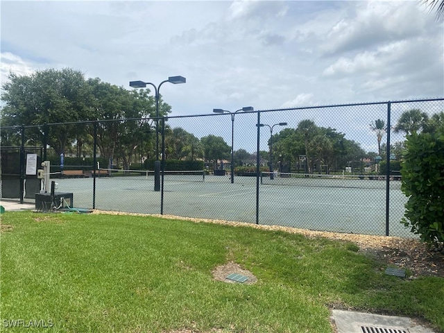 3054 Driftwood Way Unit 4508, Naples, FL 34109 - view of tennis court