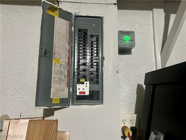 utilities with electric panel