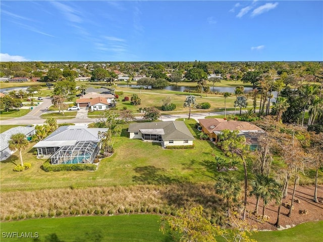 4348 Beechwood Lake Dr, Naples, FL 34112 - bird's eye view featuring a water view