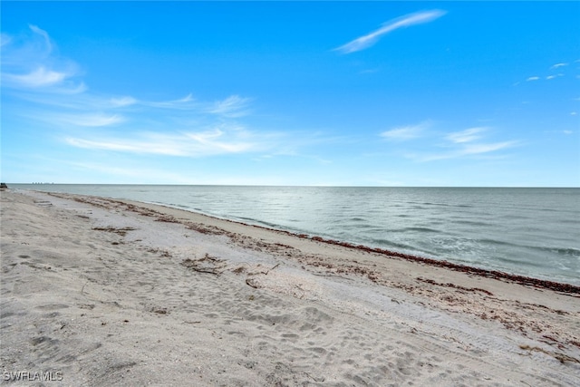 water view featuring a view of the beach