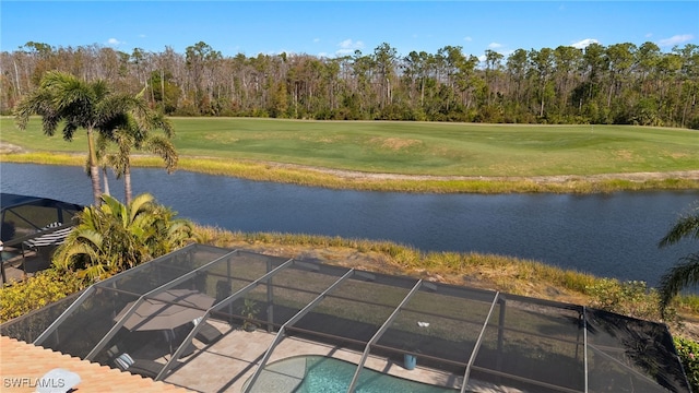 12735 Kingsmill Way, Fort Myers, FL 33913 - water view with a golf course