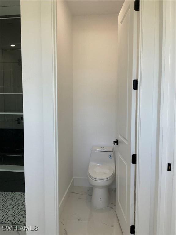 bathroom with toilet