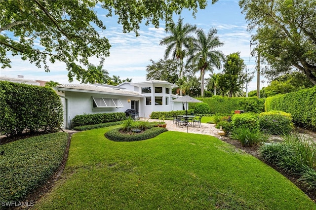 exterior space featuring a patio area