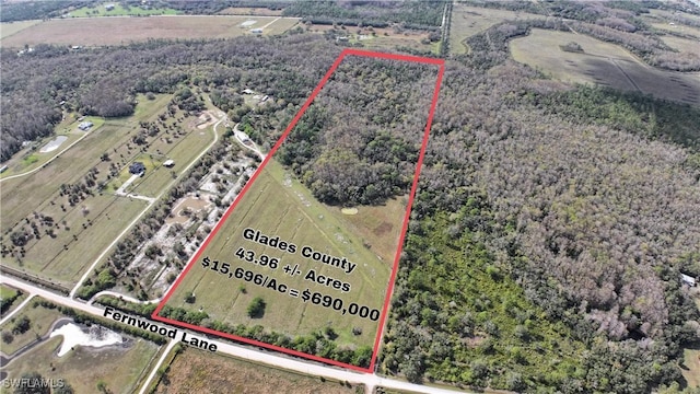 2032 Fernwood Ln, Labelle FL, 33935 land for sale