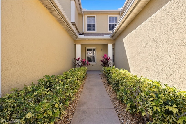 view of entrance to property