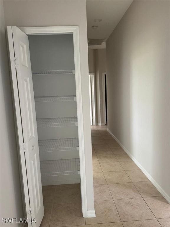 view of closet