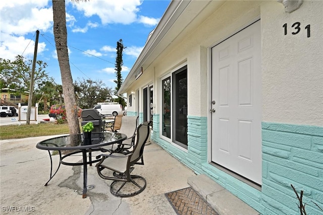 view of patio