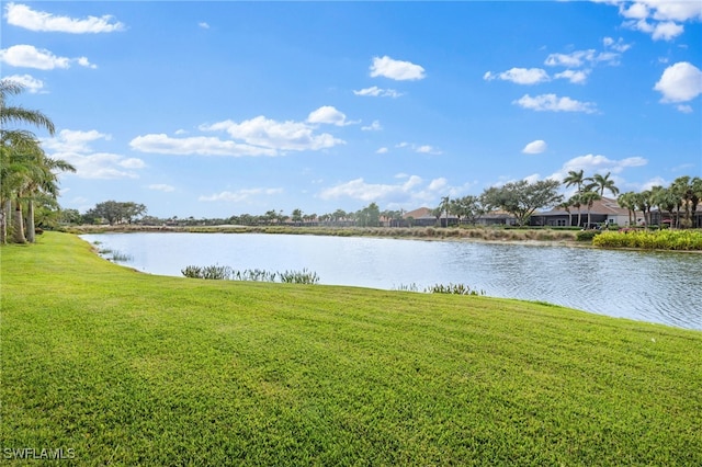 property view of water