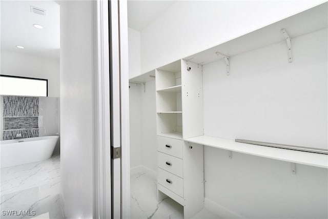 view of spacious closet