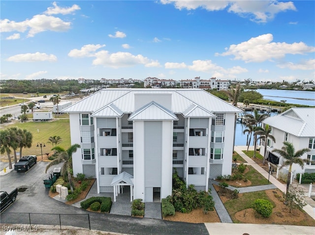 view of property featuring a water view