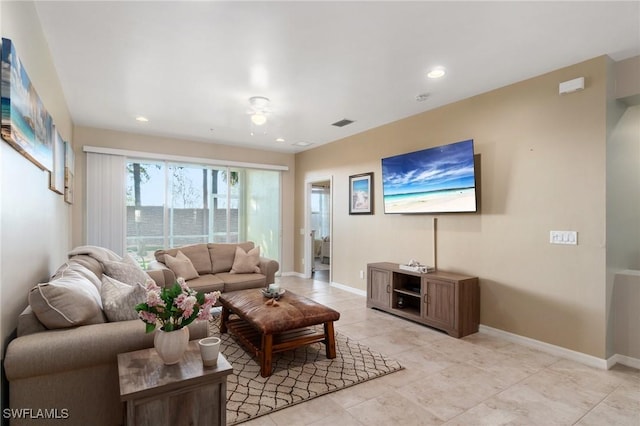 view of living room