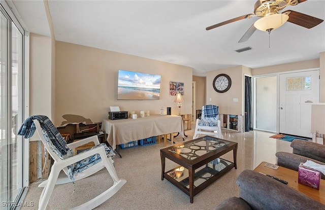 view of living room