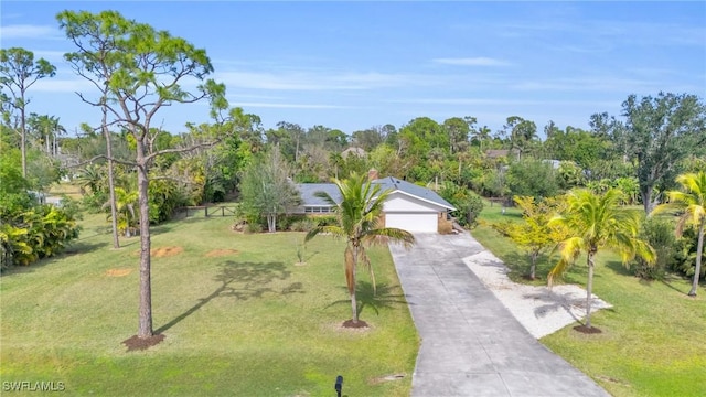 exterior space featuring a lawn