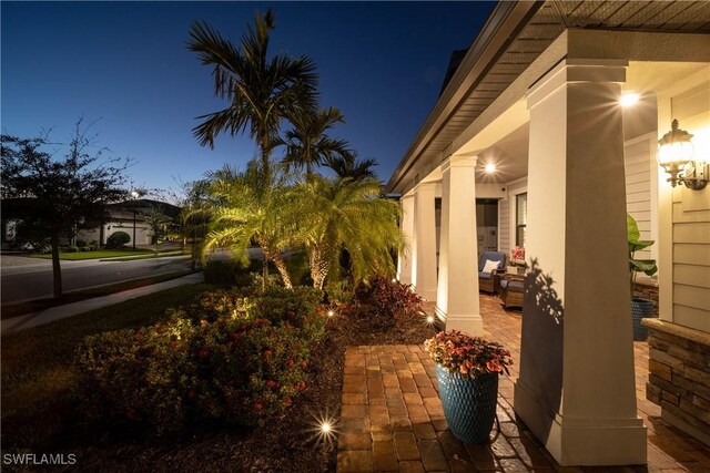 view of patio